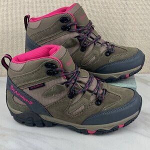 BearPaw Corsica Waterproof Hiking Boots Lace-Up Ankle Shoes